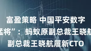 富盈策略 中国平安数字化再添“猛将”：蚂蚁原副总裁王晓航履新CTO